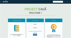 Desktop Screenshot of projectcaua.org